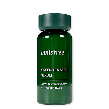 innisfree Green Tea Seed Serum Green Tea Tri-Biotics 5-Hyaluronic Acid   ปริมาณ 30 ml
